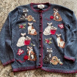 Size small Cat sweater